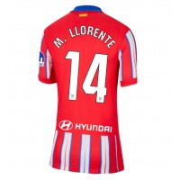 Fotbalové Dres Atletico Madrid Marcos Llorente #14 Dámské Domácí 2024-25 Krátký Rukáv